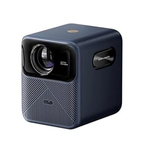 WANBO Mozart 1 Pro Smart Beamer 4K Heimkino, MEMC VRR/Google TV/1200ANSI/Netflix, HDR10, KI Autofokus Trapezkorrektur, 20W HiFi Speakers, 1080P FHD, WiFi Bluetooth, Tageslicht Outdoor Gaming Projektor