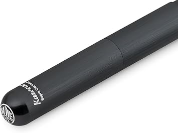 Kaweco SUPRA Fountain Pen Black I Exclusive Fountain Pen for Ink Cartridges Including Retro Metal Box I Fountain Pen 16.5 cm I Nib: M (Medium)