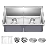 KRAUS Standart PRO 33-inch Drop In/Undermount 16...