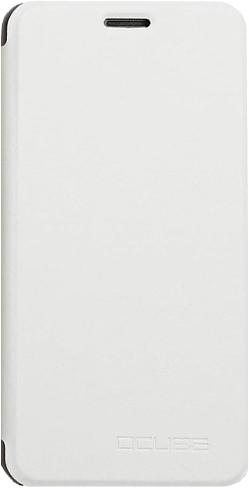 GHFPCASE OCUBE for OUKITEL U20 Plus (MPH1754) Spring Texture Horizontal Flip Leather Case with Holder (Black) (Color : White)