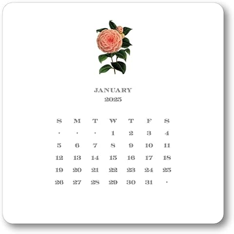 Calendar with Easel (Floral Calendar) Cover