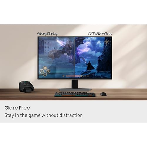 Samsung 27” Odyssey OLED G6 G60SF QHD QD-OLED Gaming Monitor, 500Hz Refresh Rate, 0.03ms (GtG) Response Time, G-Sync Compatible, VESA DisplayHDR TrueBlack 500, LS27FG602SNXZA, 2025, 3 Yr Warranty by Samsung - Image 6