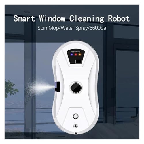 Robot limpiacristales mopa para mantener los ventanales del salón impecables 3