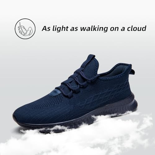 Image of DLWKIPV Womens Walking Shoes Slip On Sneakers Tennis Shoes Running Sport Workout Gym Shoes Athletic Non Slip Lightweight Breathable Fashion Casual Shoes for Travel Work