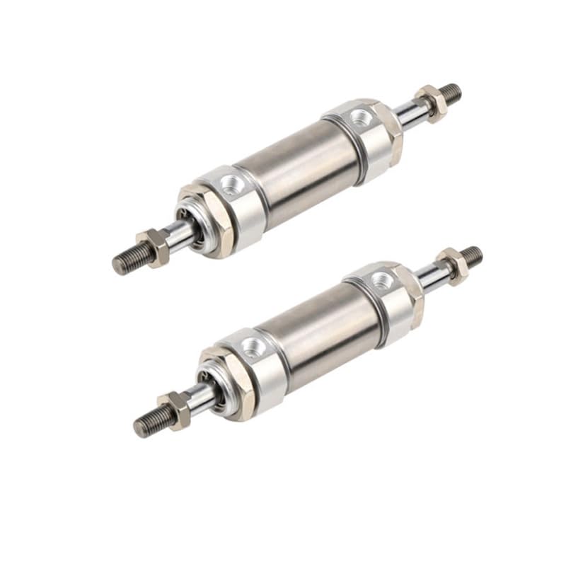Cylindre double sortie MAD20X200 en acier inoxydable