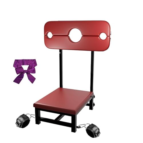 Bondage Chair with Adjustable Height BDSM Easy Install Couple Chair Positions Bouncing Mount Bench Love Position Aids Chair for Couples Weight Capacity 300 Lbs Sunglasses XF-10130