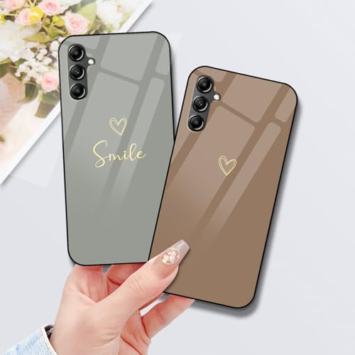 Image of COLORflow Back Cover Compatible with Samsung Galaxy A14 5G / 4G | Heart Notes Color Customized | Shockproof TPU Bumper with Camera Protection Back Cover Compatible with Samsung Galaxy A14 5G / 4G