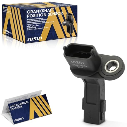 AISIN AFTERMARKET CKSAZ-00124 Engine Crankshaft Position Sensor - Compatible with Infiniti Q50 16-17&19, Q60 17-18, QX30 17-19, Mercedes-Benz C300 16-20, CLA250 14-20, CLA45 AMG 14-19 - 2.0L