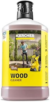 Karcher 6.295-757.0 1L Wood Cleaner 3-in-1 Plug and Clean Pressure Washer Detergent by Krcher