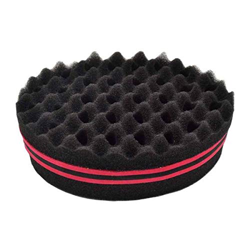 4 Pcs Small Holes Hair Twist Sponge, Barber Curl Sponge Brushes For Dreads Locking Afro Curl Coil Comb Care Tool #TOP2