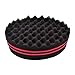 4 Pcs Small Holes Hair Twist Sponge, Barber Curl Sponge Brushes for Dreads Locking Afro Curl Coil Comb Care Tool