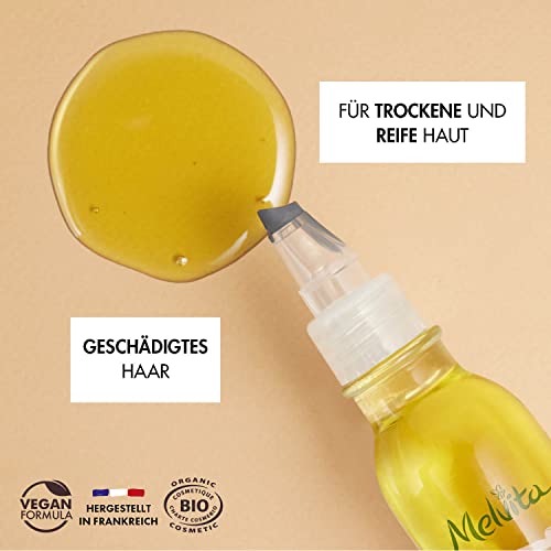 Melvita Huile d'Argan Bio 125 ml Nourrit et hydrate la peau cheveux et ongles 100% naturelle riche en acides gras essentiels idéale pour tous types de peau - vue 7