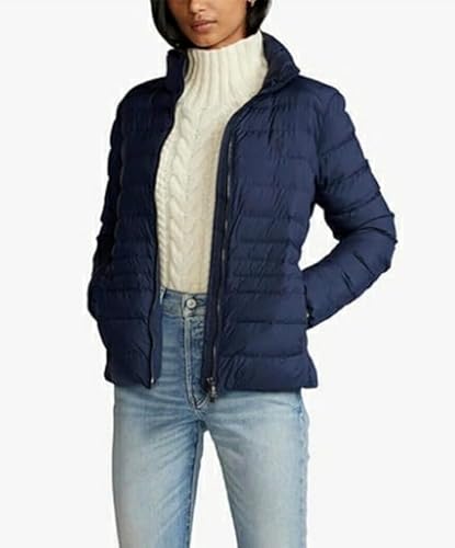 Ralph Lauren Women's Navy Blue Packable Insulated Jacket - Perfect for All Seasons! - Image 3