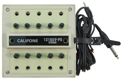 Califone 1210AVPS jackbox con 10 posiciones y control de volumen miniatura 2