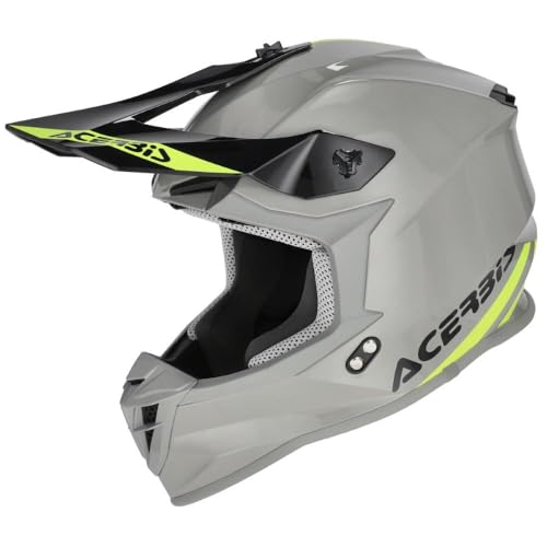 Casco Cross Acerbis Linear ECE 22/06 Grigio 2 taglia S (55-56 cm)