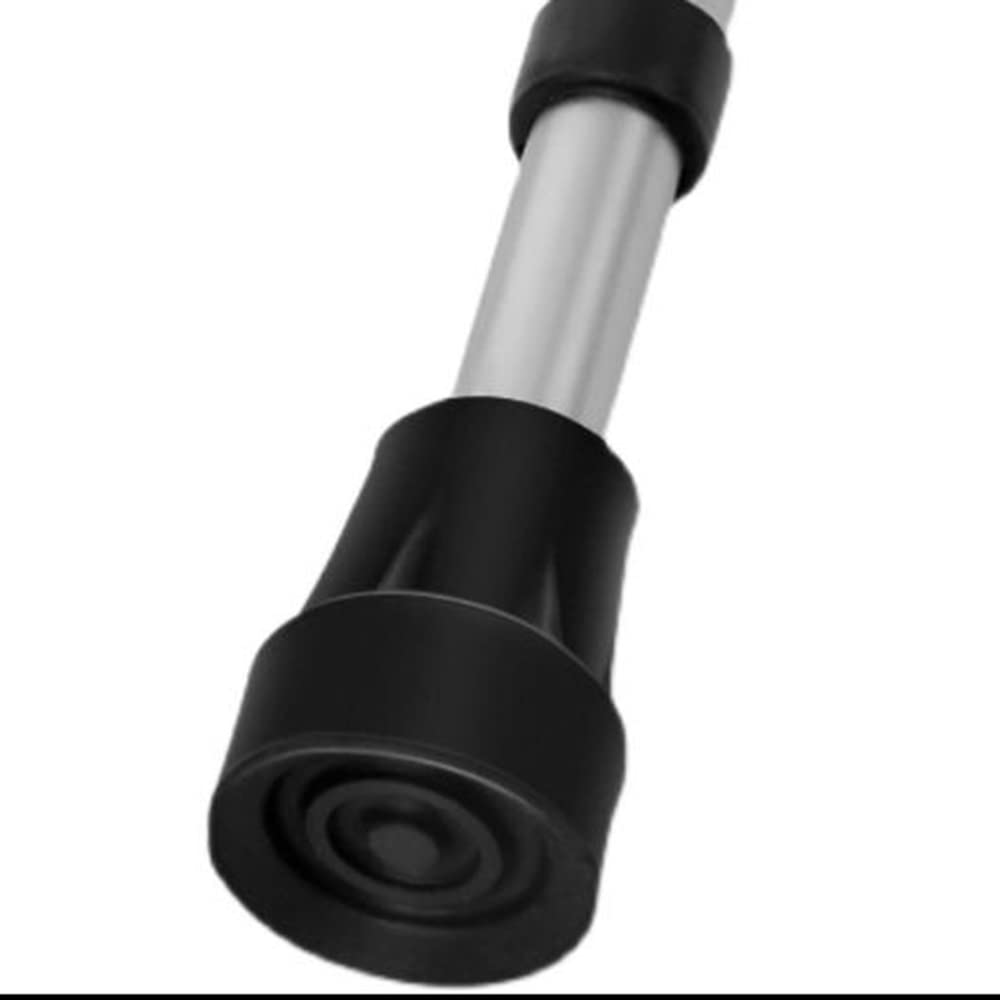 Plegable De Caminar Muleta, Muletas De Antebrazo Muletas De Antebrazo Adulto Bastones, Bastón para Jóvenes Muletas Ortopédicas, Antideslizante (Color : Silver, Size : Six-Legged)