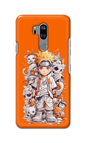 Image of PRINTFIDAA Printed Hard Back Cover Case for LG G7 ThinQ | LG G7 Plus Back Cover (Famous Anime Cartoon Character) -112