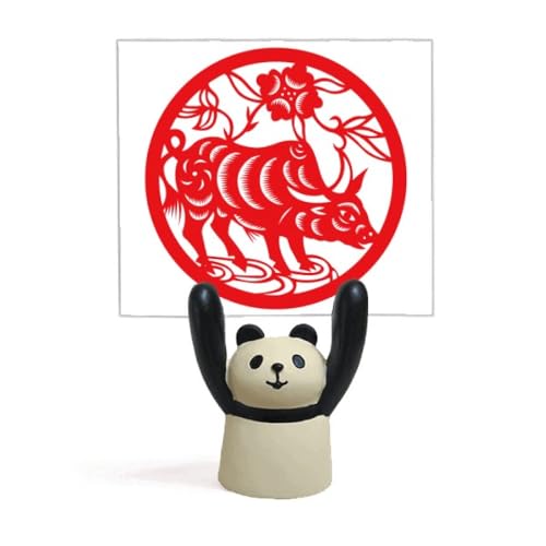 Porte-mémo panda et bœuf mignon cadeau de décoration original pour collègue