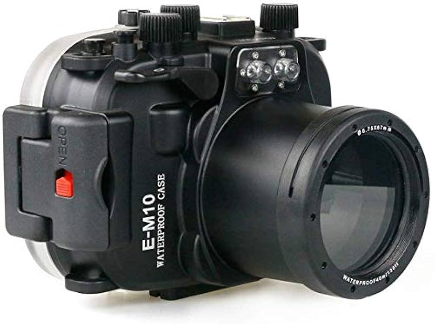 t*p様 sea frogs オリンパス　EM10　ハウジング Sea frogs for Olympus E-M10 14-42mm 40M Underwater Camera