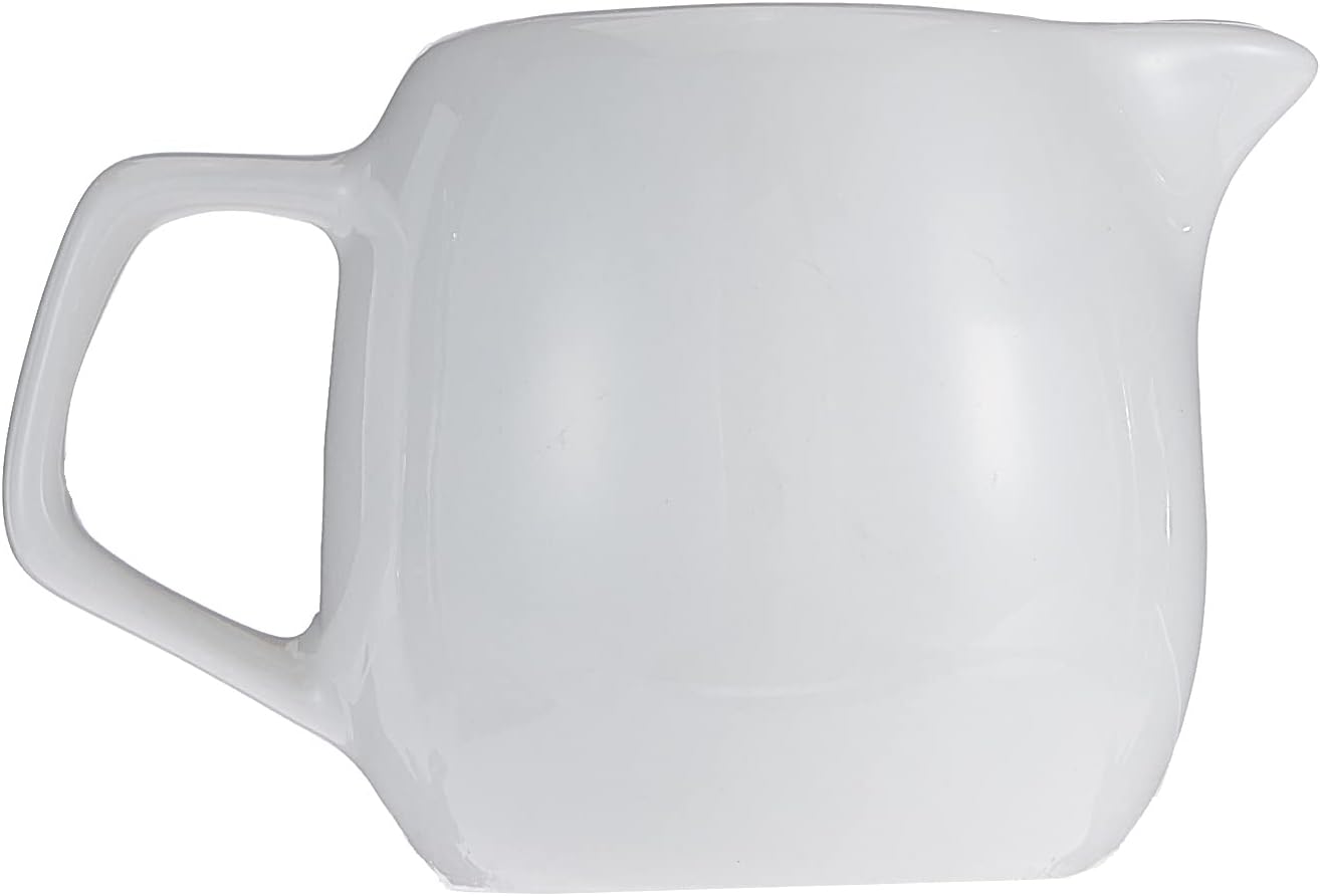 Porcelain Creamer, 80 ML Capacity, Ivory
