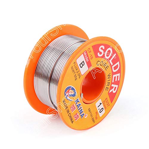 1.0mm 63/37 50g Rosin Core Solder Tin Lead Flux Soldering Welding Iron Wire Reel Welding Promotion