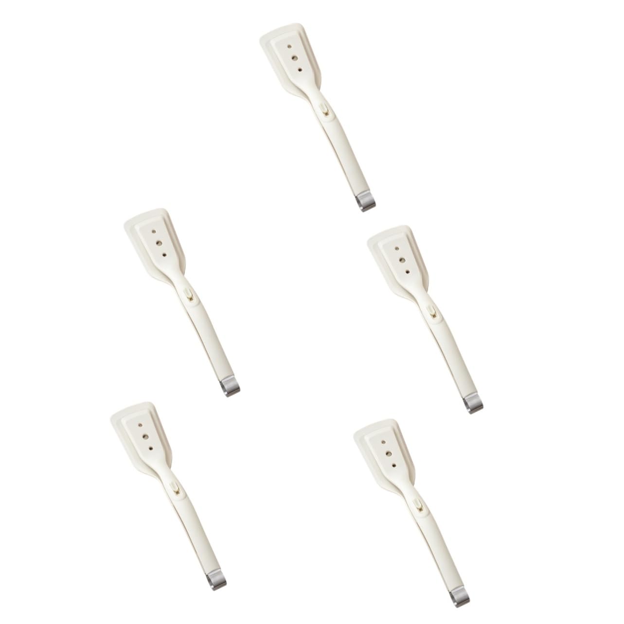 Ciieeo 5stücke Küchen-silikon-spatelzange Hitzebeständige Vielseitige Bbq-klammer Für Grillen Braten Und Servieren Ergonomischer Griff Für Und Gemüse