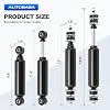 Front and Rear Golf Cart Shock Absorbers Compatible with 1988-up Club Car DS G&E, 2004-up Precedent G&E Replace# 1014235, 1014236, 1010991, 1015813