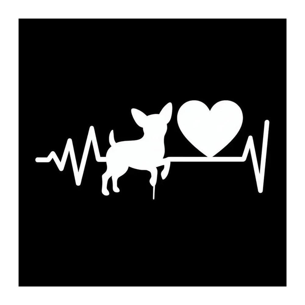 Heartbeat Vinyl Sticker Waterproof Decal for Car Windows