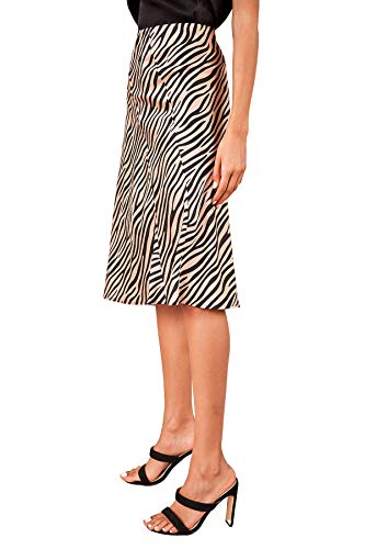 Sugar Lips Women's Satin Midi Skirt3