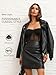 Bellivera Women Faux Leather Motorcycle Jacket Fall Winter Trendy Moto Biker Casual Spring Coat 7906 Black XXL