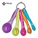 Produktbild Nikgic Messlöffel Set Bunte Kunststoff Messlöffel Set für Backen Küche 5 Stück
