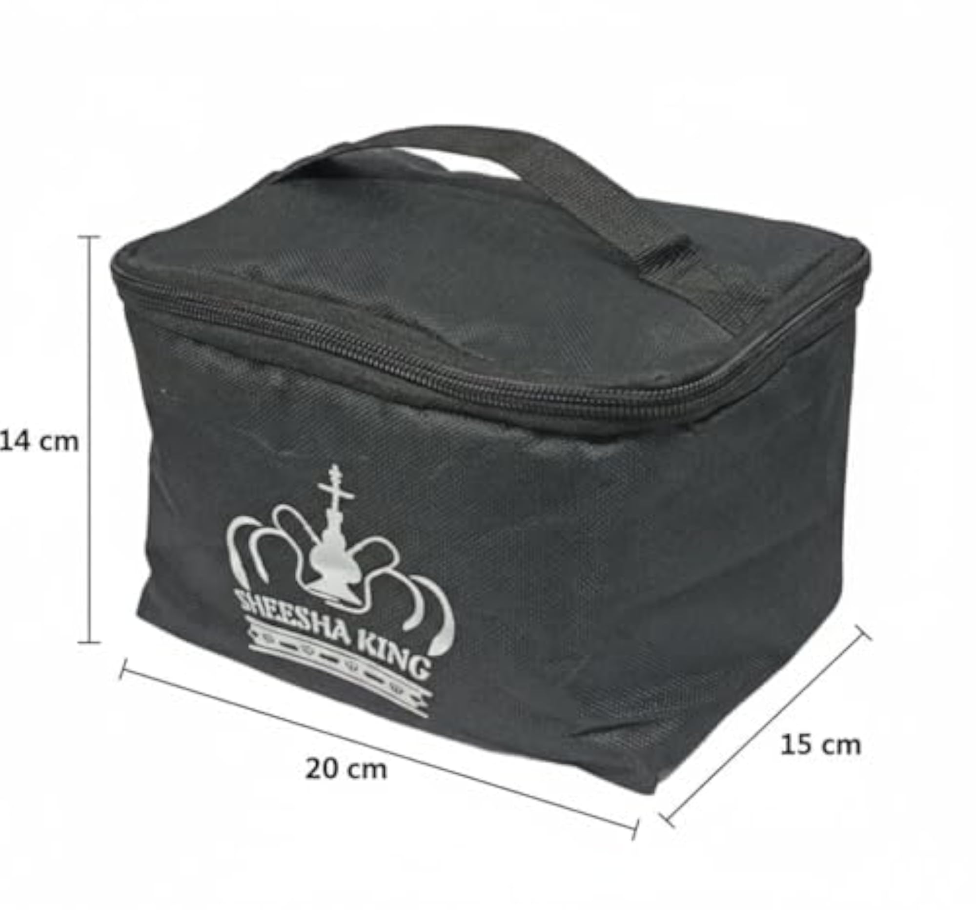 Premium Small Hookah Carry Bag, Padded Storage Case