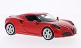 alfa romeo modelle preise Modellauto Alfa Romeo 4C, rot, 2014, Modellauto, Fertigmodell, Welly 1:24