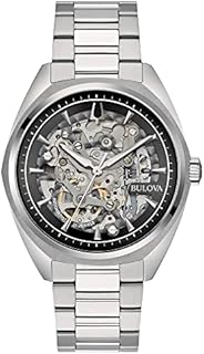 Bulova Herren Analog Automatik Uhr mit Edelstahl Armband 96A293