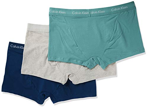 Image of Calvin Klein Cotton Stretch 3 Pack Low Rise Trunks