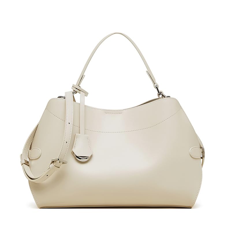Sac à bandoulière en cuir pour femme active avec sangle réglable