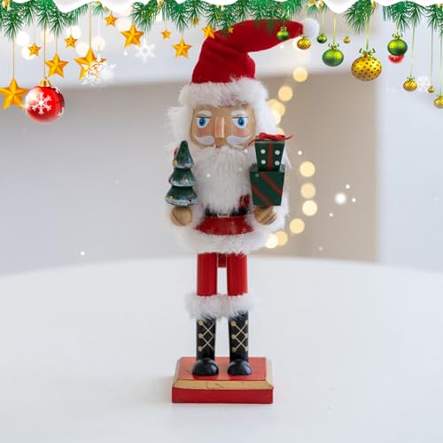 Casse-noisette de Noël traditionnel en bois à offrir pour les fêtes