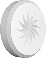 Vista 15 de Ekena Millwork ROSP030X030X100GRY13 Roseta estándar con borde biselado, 3.0 in de ancho x 3.0 in de alto x 1.0 in, PVC