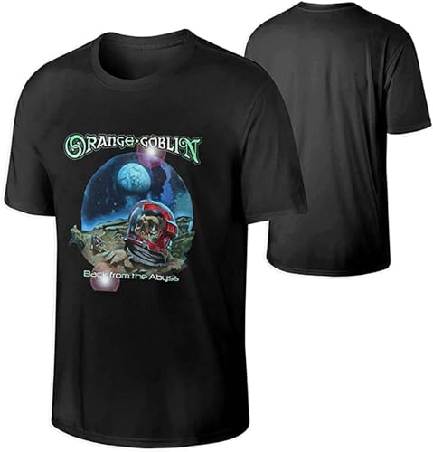 Photo de Men Orange Goblin Soft Cotton Hip Pop Fans Tee Gift Size S