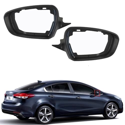 Rétroviseur pour Kia Forte Ceed JD 2013-2017 boîtier garniture noire paire