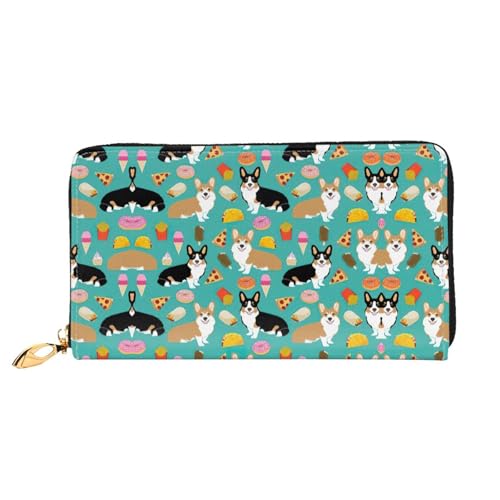 Portefeuille corgi pour femme sécurisé anti RFID avec fermeture éclair