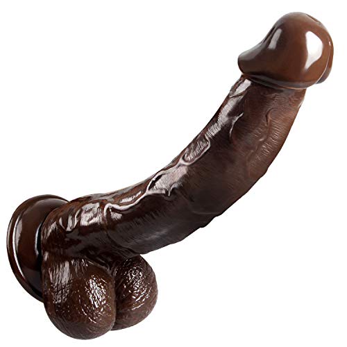 Realistic Dildos, Big Dildos with Strong Suction Cup for Hand-Free Play Vagina G-spot Anal Simulate, - //coolthings.us