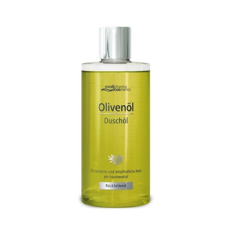 Aceite de ducha de aceite de oliva – Cremoso y delicado espuma mima los sentidos y nutre el cuerpo – con aroma mediterráneo fresco – de medipharma cosmetics