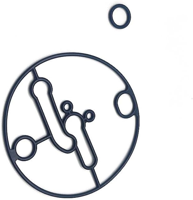 5Set Carburetor Float Bowl Gasket O-Ring for Briggs & Stratton Nikki Carb 3500 Engine Carburetor Replacement 698781 796184 799727