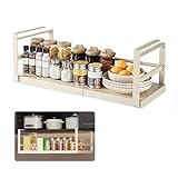 BONJUME Estante Colgante De Cocina, Cesta Colgante Ajustable Para Debajo Del...