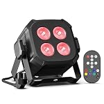 Rtktoup – Rtktoup RGBW LED Par Scheinwerfer, 40W LED Bühnenlicht DMX 4