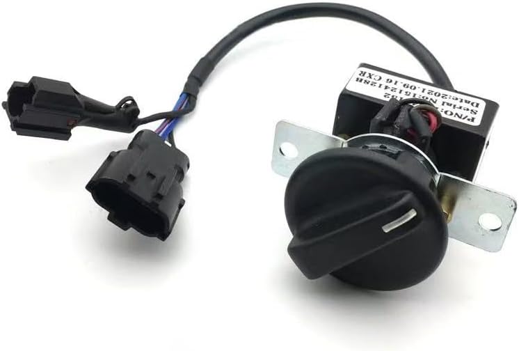 MSparts 14542152 Throttle Knob Switch Dial Fuel Button Fit for Volvo EC210BLC EC240BLC EC290BLC EC360BLC EC460BLC Excavator Throttle Control Component