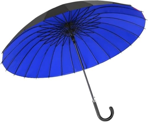 CokBlu 耐風撥水 大判 ジャンプ傘 丈夫 かさ 軽量傘 梅雨対策 豪雨対策 頑丈 おしゃれ ダブルレイヤー 紳士傘 晴雨兼用 高強度グラスファイバー 長傘 メンズ レディース 雨傘 24本骨 大きい ワンタッチ 風に強い傘