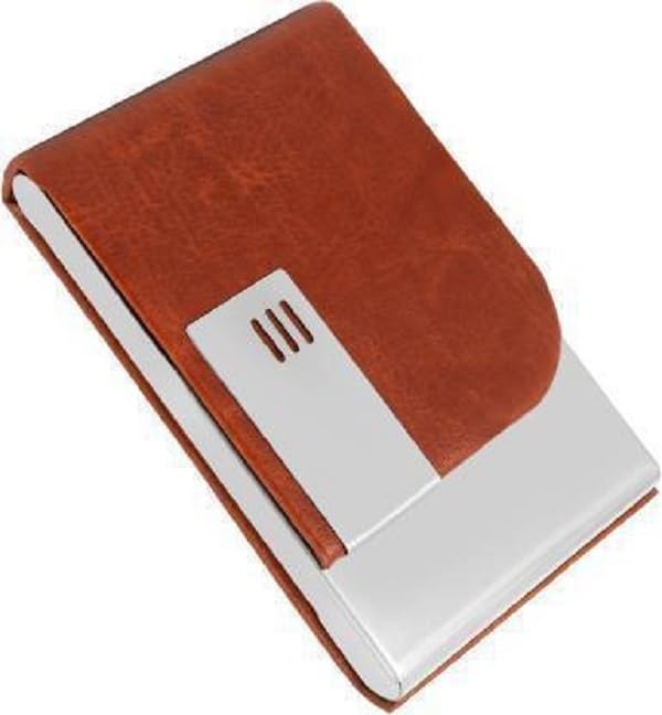 OFIXO Premium Metal (1184) Stylish Executive Credit/Debit/ATM/ID/Visiting Super Sleek, Sturdy || 6 Card Holder 9.5cm X 6.7cm X 1.3cm|| for Men's & Women's-picture-15