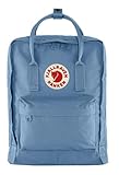 Fjallraven Kånken, Mochila clásica hecha de Vinylon duradero con cremallera, Azul (Blue Ridge), 16 L (38 x 27 13 cm)